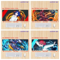 70x30x0.3cm 5 Styles Mobile Suit Gundam Cartoon Anime Mouse Pad