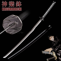 104cm神乐钵六平千矿妖刀渊天刀剑动漫武器装备金属道具未开刃
