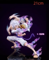 甩手尼卡路飞 （右手可动）炫彩版​纸箱吸塑装​高度21cm​