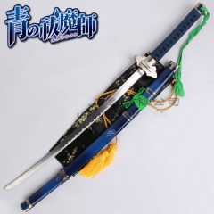 104cm 青之驱魔刀 奥村燐 俱利伽罗 降魔刀武器cos动漫道具 未开刃