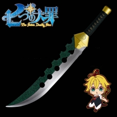 74cm 七大罪 梅利奥达斯武器 魔剑LostVayne COS动漫刀剑未开刃