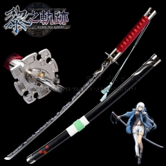 104cm 英雄传说黎之轨迹静名·雷姆·御折木动漫刀剑武器道具未开刃