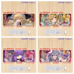 80*30*0.3cm 5 Styles Touhou Project Cartoon Anime Mouse Pad