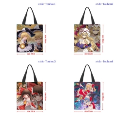 33*38cm 6 Styles Touhou Project Shopping Bag Canvas Anime Handbag