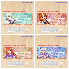 赛马娘芦毛灰姑娘Uma Musume Cinderella Gray（Gray） 鼠标垫80x30x0.3 锁边