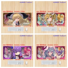 90*40*0.3cm 5 Styles Touhou Project Cartoon Anime Mouse Pad