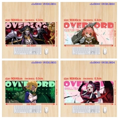90*40*0.3cm 6 Styles OVERLORD Cartoon Anime Mouse Pad