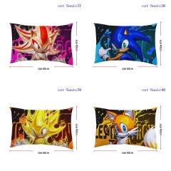 刺猬索尼克Sonic the Hedgehog（Sonic ）长方形抱枕系列40*60cm