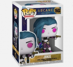 Funko POP 1602 英雄联盟 金克斯 盒装手办 高约10m