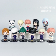 11pcs/set Jujutsu Kaisen Cartoon Surprise Blind Box Anime PVC Figures（opp bag package ）