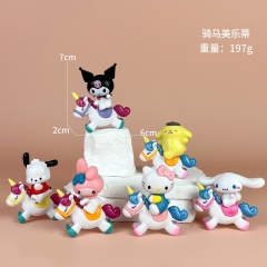 三丽鸥盲盒库洛米独角兽美乐蒂凯蒂猫手办动漫潮玩公仔模型摆件