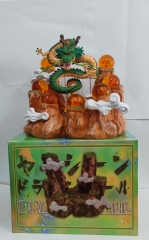（包装简陋！！）龙珠球 龙珠神龙假山体手办