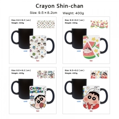 蜡笔小新5 动漫周边变色陶瓷杯茶杯饮水杯马克杯