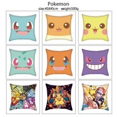 45*45cm 12 Styles Pokemon Cartoon Anime Pillow