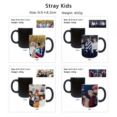 straykids 5 动漫周边变色陶瓷杯茶杯饮水杯马克杯