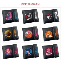 10 Styles Chainsaw Man Cartoon Purse Anime Short Wallet