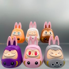 Q版 达摩蛋 拉布布 高度6.5cm 装箱数100套/箱 重量；132g OPP袋装
