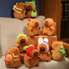 20CM 9 Styles Capybara Cartoon Anime Plush Toy Doll