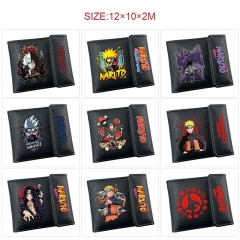 10 Styles Naruto Cartoon Purse Anime Short Wallet