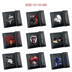 12 Styles Death Note Cartoon Purse Anime Short Wallet