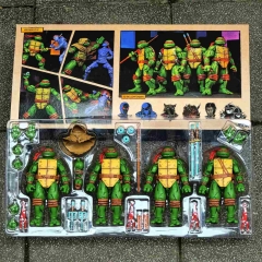 15cm NECA Teenage Mutant Ninja Turtles Cartoon Anime PVC Figures