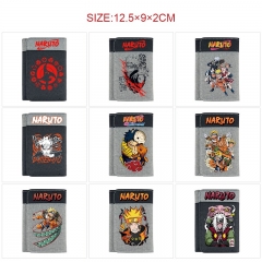 18 Styles Naruto Cartoon Purse Anime Short Wallet