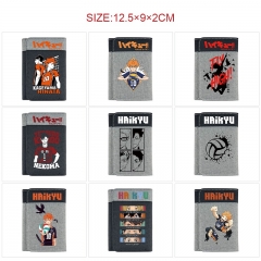 9 Styles Haikyuu Cartoon Purse Anime Short Wallet