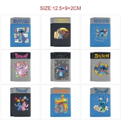 9 Styles Lilo & Stitch Cartoon Purse Anime Short Wallet