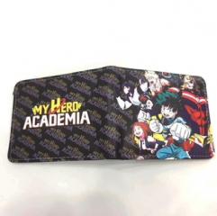 My Hero Academia Cartoon PU Purse Anime Short Wallet