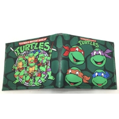 Teenage Mutant Ninja Turtles Cartoon PU Purse Anime Short Wallet