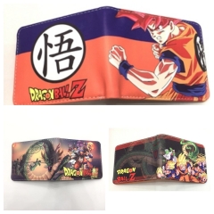 3 Styles Dragon Ball Z Cartoon PU Purse Anime Short Wallet