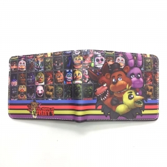 Five Nights at Freddy's Cartoon PU Purse Anime Short Wallet