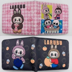 2 Styles POP MART Labubu Cartoon Purse Anime Short Wallet