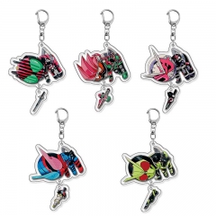 5 Styles Kamen Rider Ex-Aid Cartoon Anime Acrylic Keychain