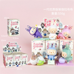 （ 一代优质版瑜伽拉布布6款）labubu拉布布盲盒手办盲盒公仔