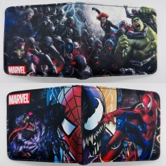 2 Styles Spider-Man Cartoon Purse Anime Short Wallet