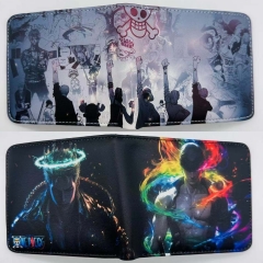 2 Styles One Piece Cartoon Purse Anime Short Wallet