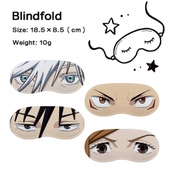 9 Styles Jujutsu Kaisen Cartoon Pattern Anime Eyepatch Mask