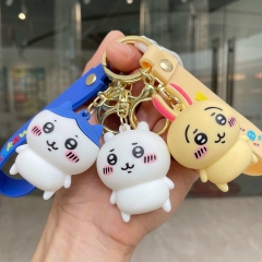 卡通吉伊卡哇乌萨奇钥匙扣卡通公仔书包挂件汽车钥匙链小礼品批发