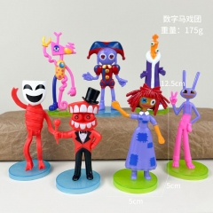 跨境新品 神奇数字马戏团手办动漫公仔兔子小丑盲盒模型蛋糕摆件