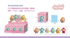 3.5寸可爱拉布布仔公仔6只盲盒+展示盒