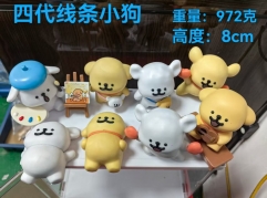 四代线条小狗 重量:972克高度:8cm