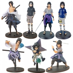 5 Styles GK Naruto Uchiha Sasuke Cartoon Anime PVC Figure Toy Doll