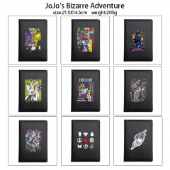 JOJO的奇妙冒险 动漫印花pu车线笔记本硬皮本