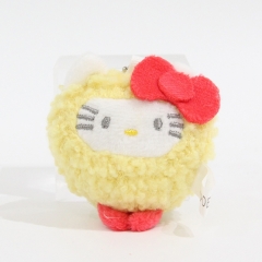 7*6*4CM Hello Kitty Cartoon Anime Plush Toy Pendant