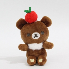 10*6*3CM Rilakkuma Cartoon Anime Plush Toy Pendant