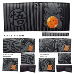 3 Styles Dragon Ball Z Cartoon Purse Anime Short Wallet