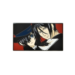 50*34*2MM Kuroshitsuji/Black Butler Cartoon Pin Anime Alloy Brooch