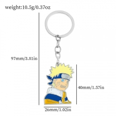 Naruto Cartoon Anime Alloy Keychain