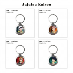 7 Styles Jujutsu Kaisen Cartoon Alloy Anime Keychain